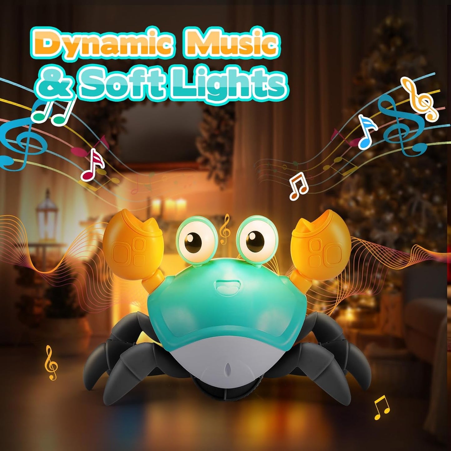 Jouet Crabe Musical Bébé