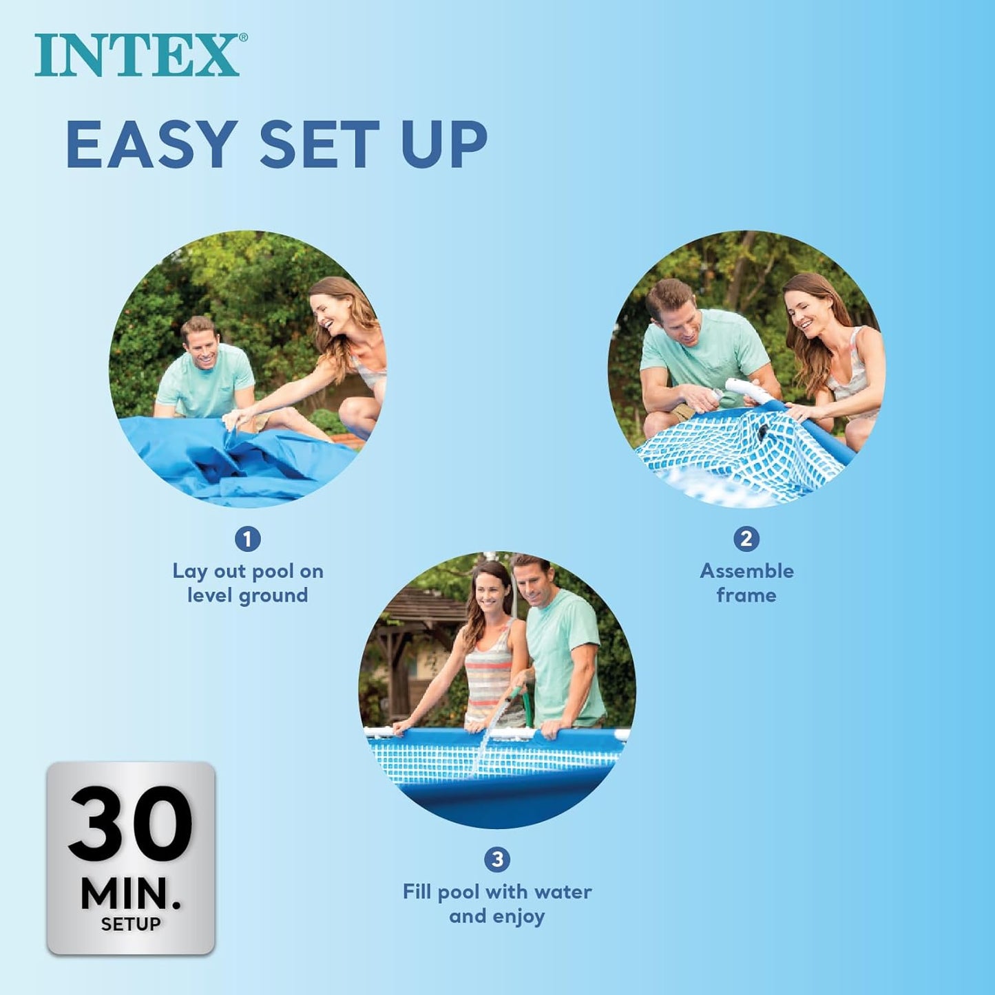 Piscine enfant tubulaire Exit Toys