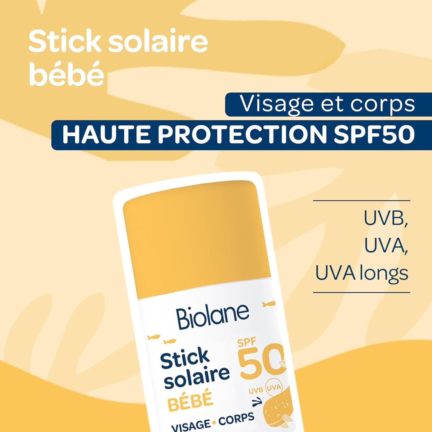 tick solaire bébé Biolane SPF 50