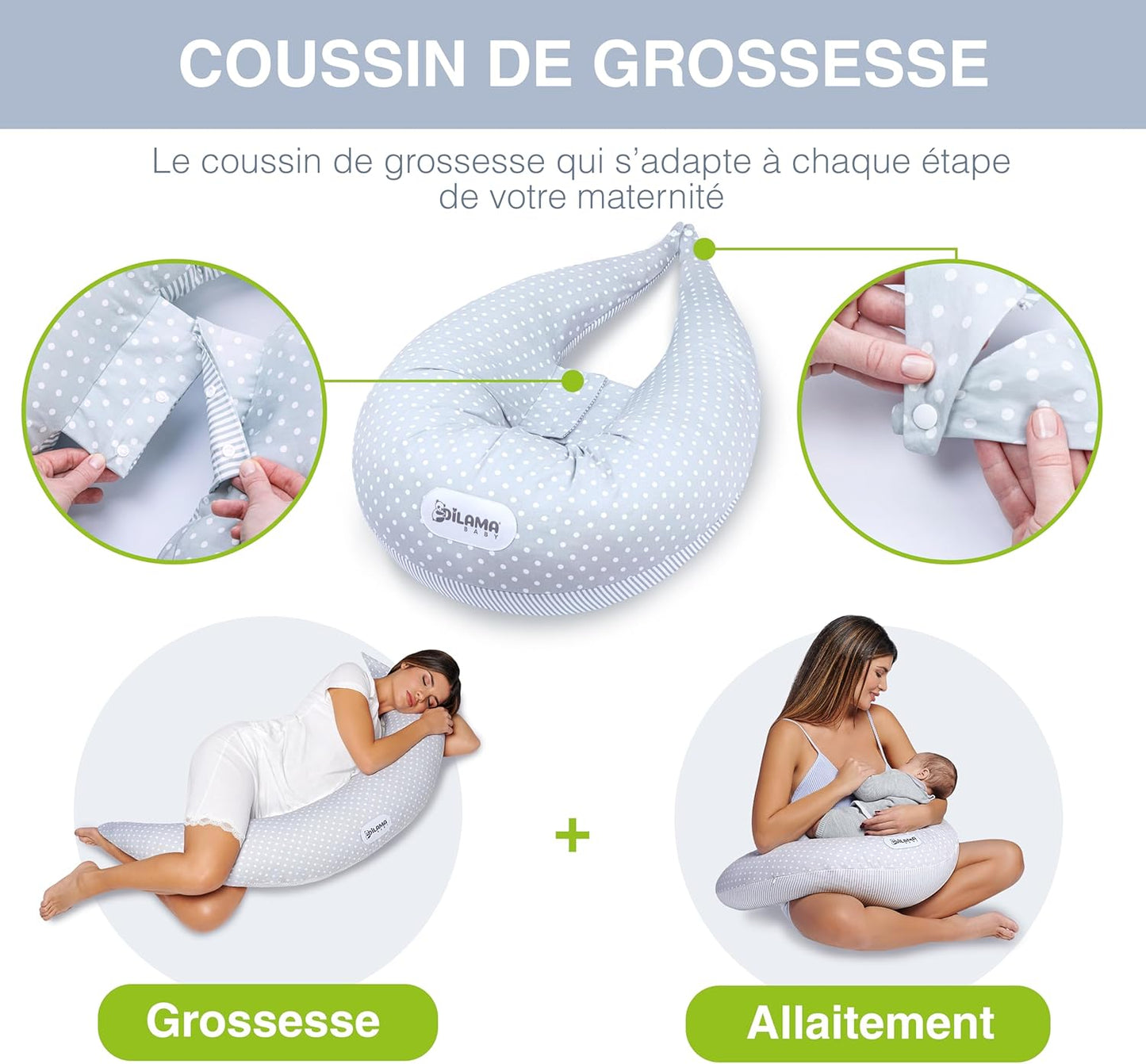 Coussin d’Allaitement Ergonomique
