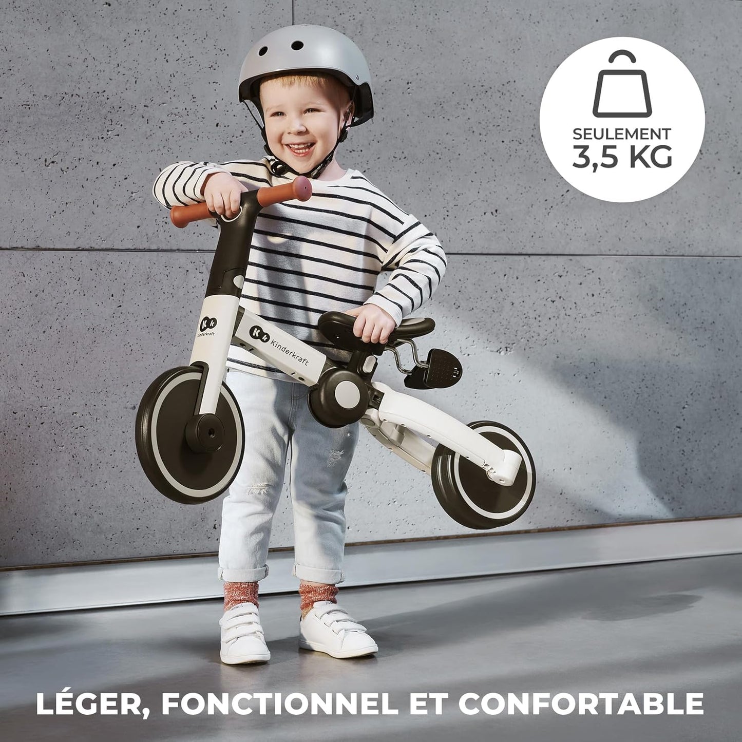 Tricycle évolutif Kinderkraft 4TRIKE