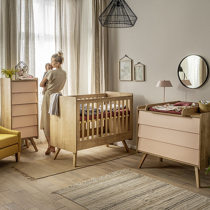 Avis Lit Bébé Vintage Chêne - 60 x 120 cm