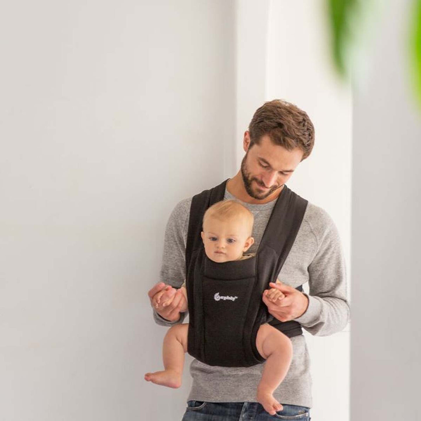 Porte-Bébé Embrace Soft Knit - Noir Intense