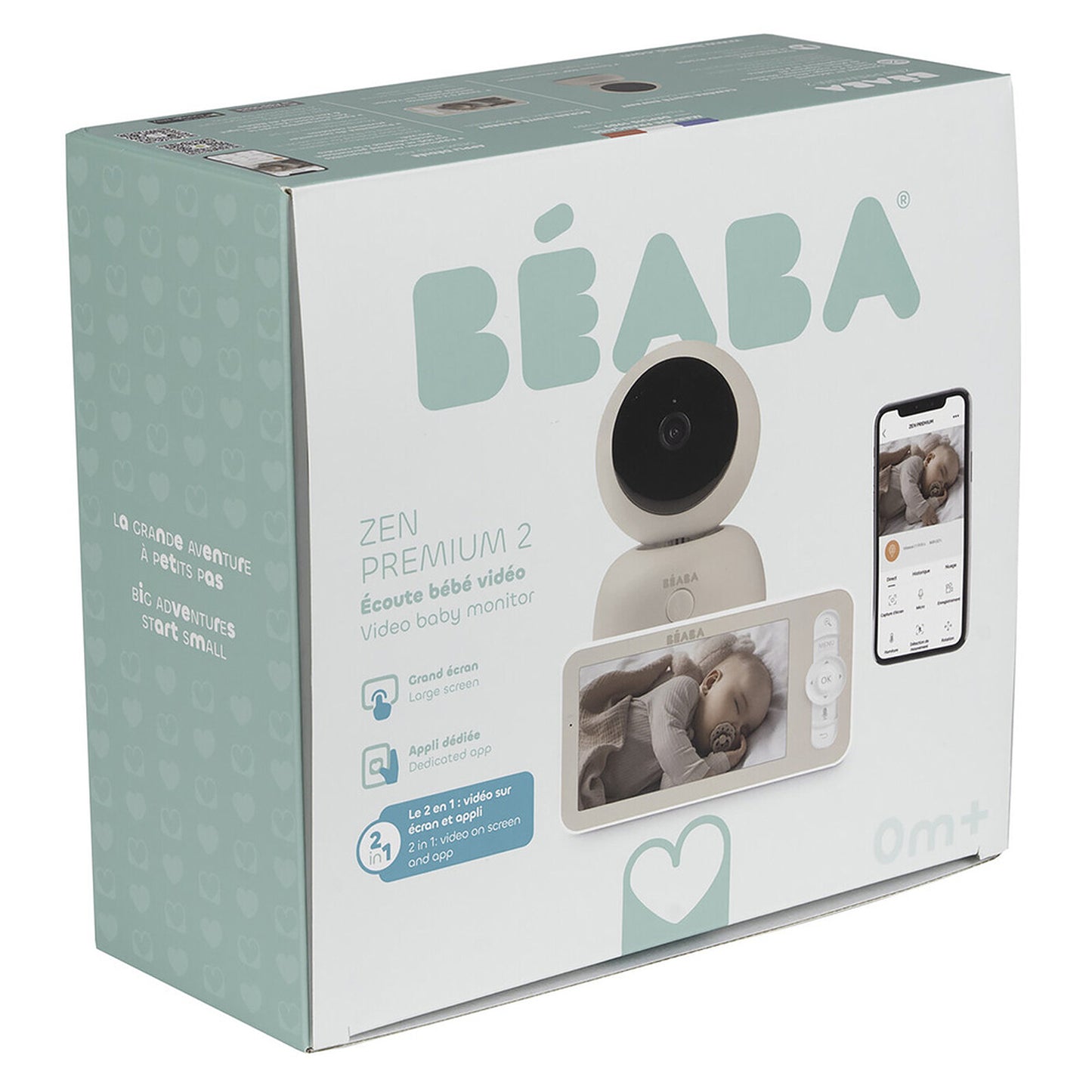 Avis Ecoute-bébé Vidéo Zen Premium 2 - Clay Earth