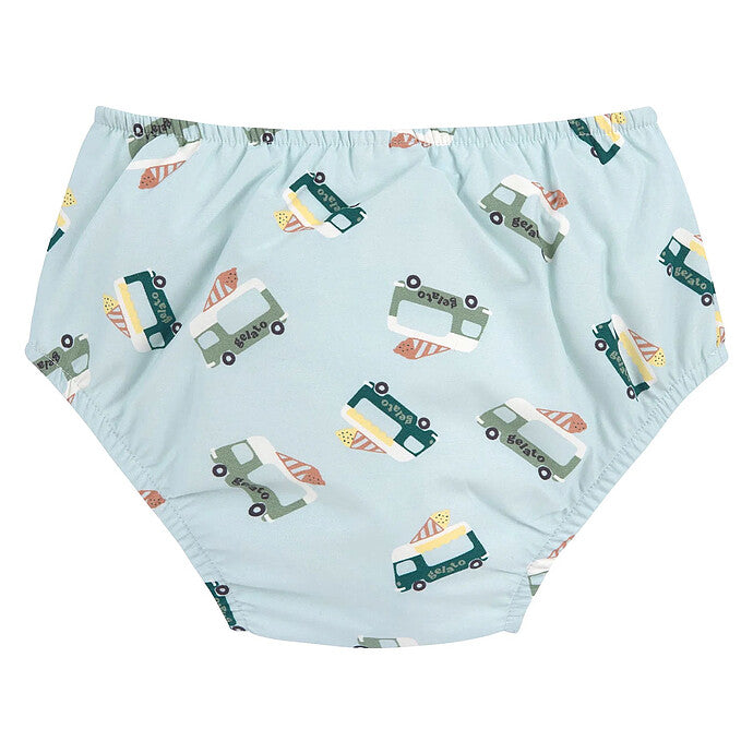 Maillot de Bain Couche Camion de Glace Illusion Bleu - 7/12 Mois LÄSSIG