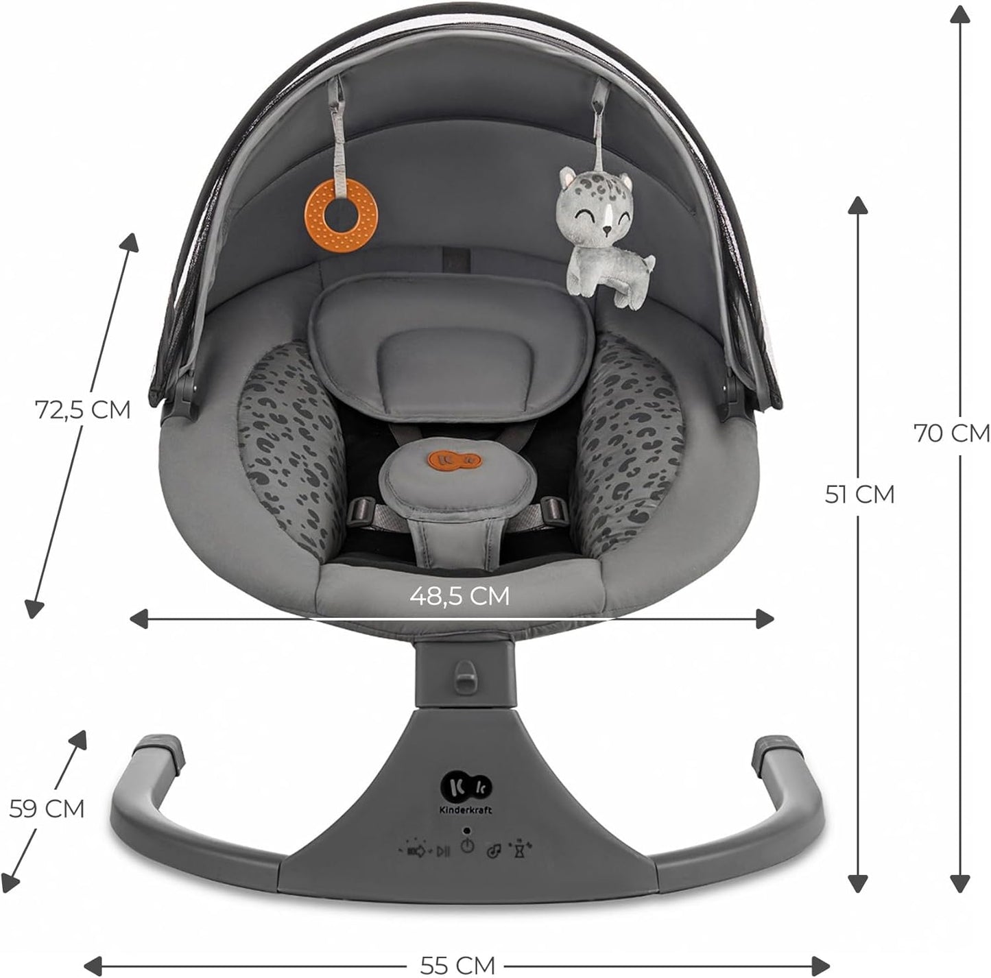 Balancelle bébé avec jouet