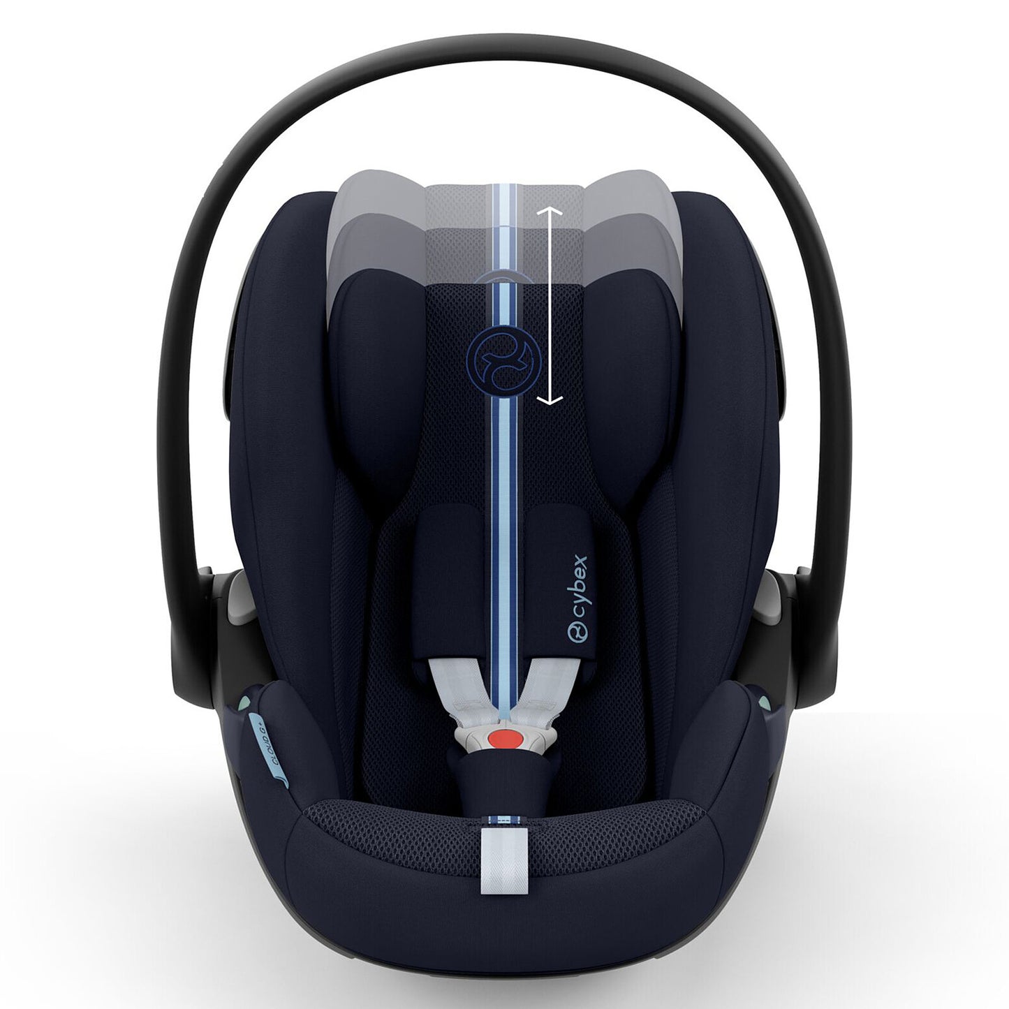 Siège auto Cybex Cloud G Plus bleu nuit vue latérale droite