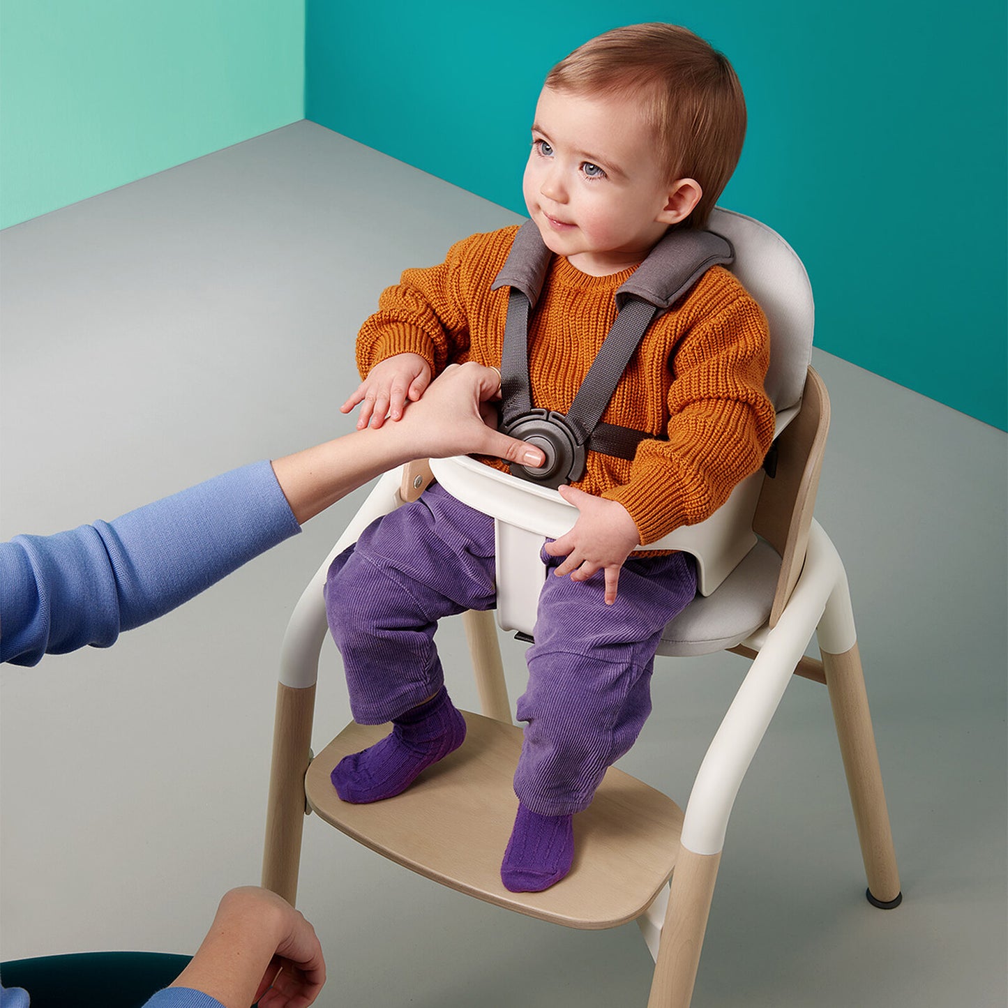 Chaise haute Up & Down réglage hauteur 6 positions