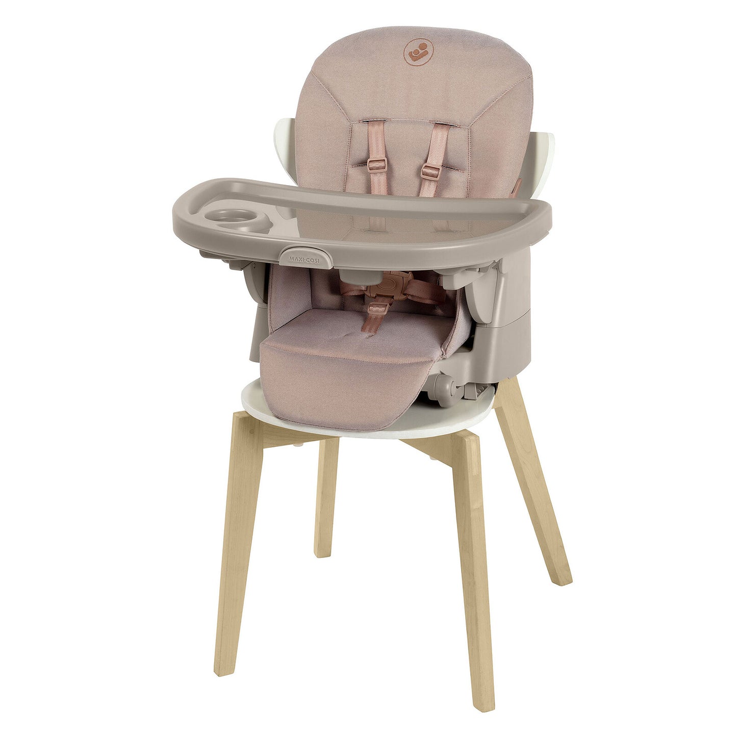 Réglage en hauteur de la chaise haute Evolu 2 selon la table