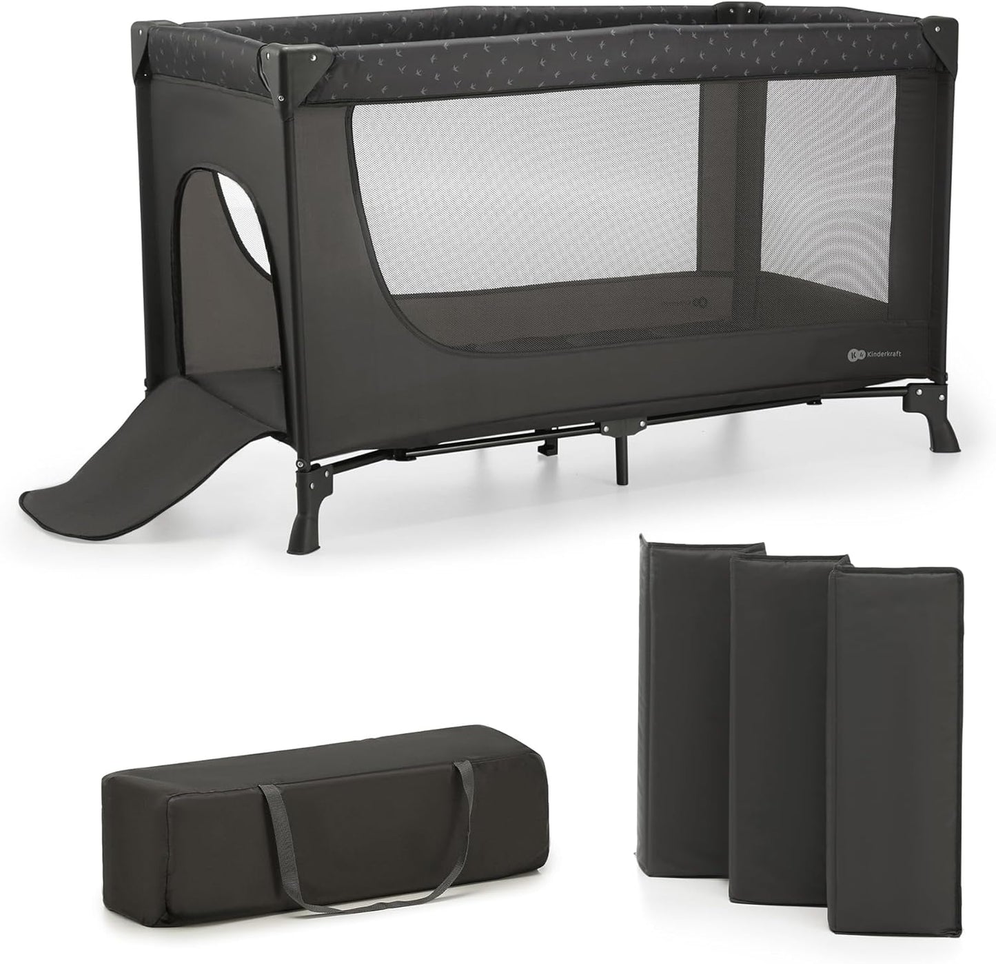 Lit de voyage Joy Light Kinderkraft – lit d’appoint polyvalent
