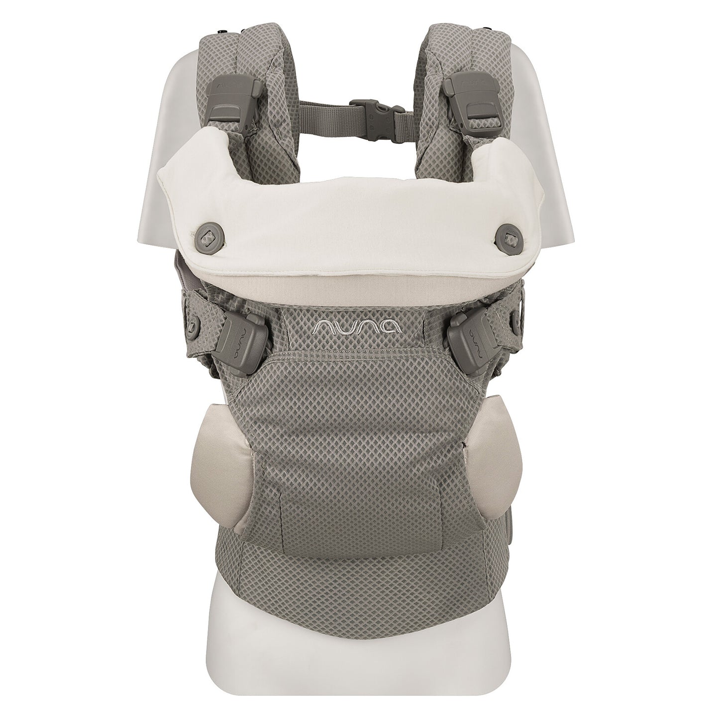 Vue de profil du Nuna CUDL Clik – gris Fog