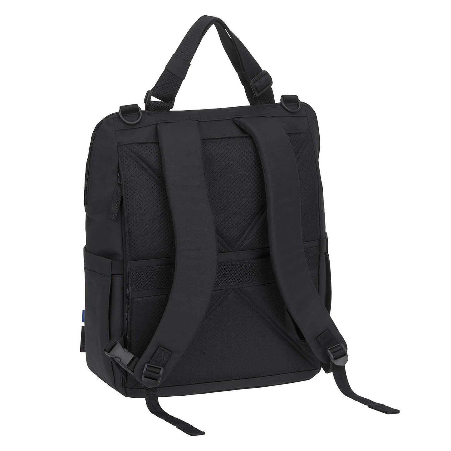 sac à dos à langer Lässig Green Label Conversion noir vue de dos