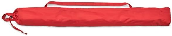 Sac de transport rouge du parasol SportBrella BRE01-050-02 – format compact et pratique pour le rangement et le transport.