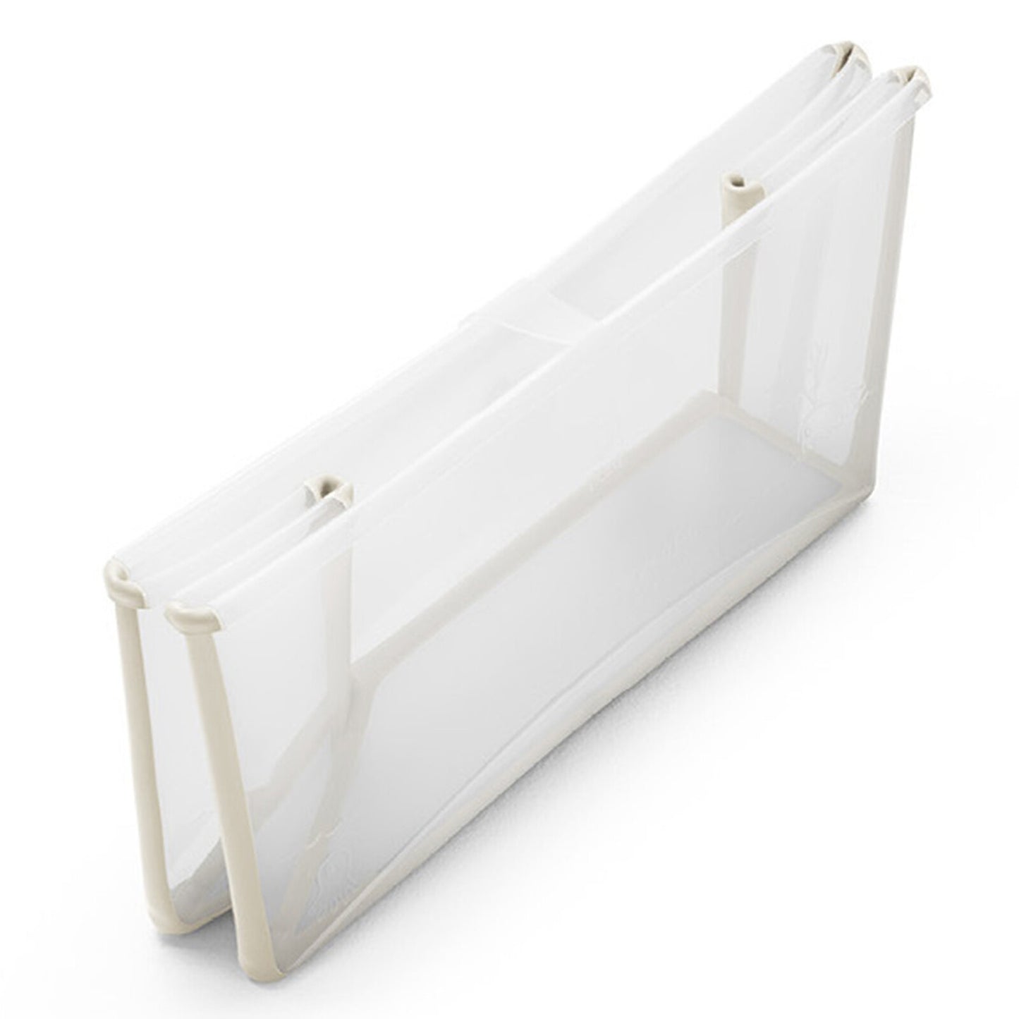 Baignoire Stokke Flexi Bath Beige Sable pliée à plat