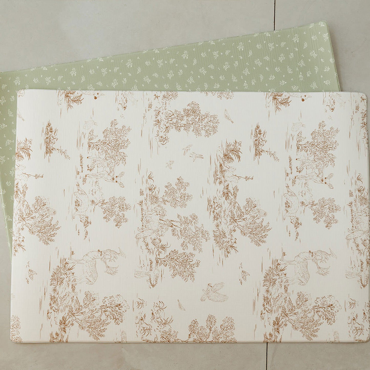 Tapis motif bambin motif 1