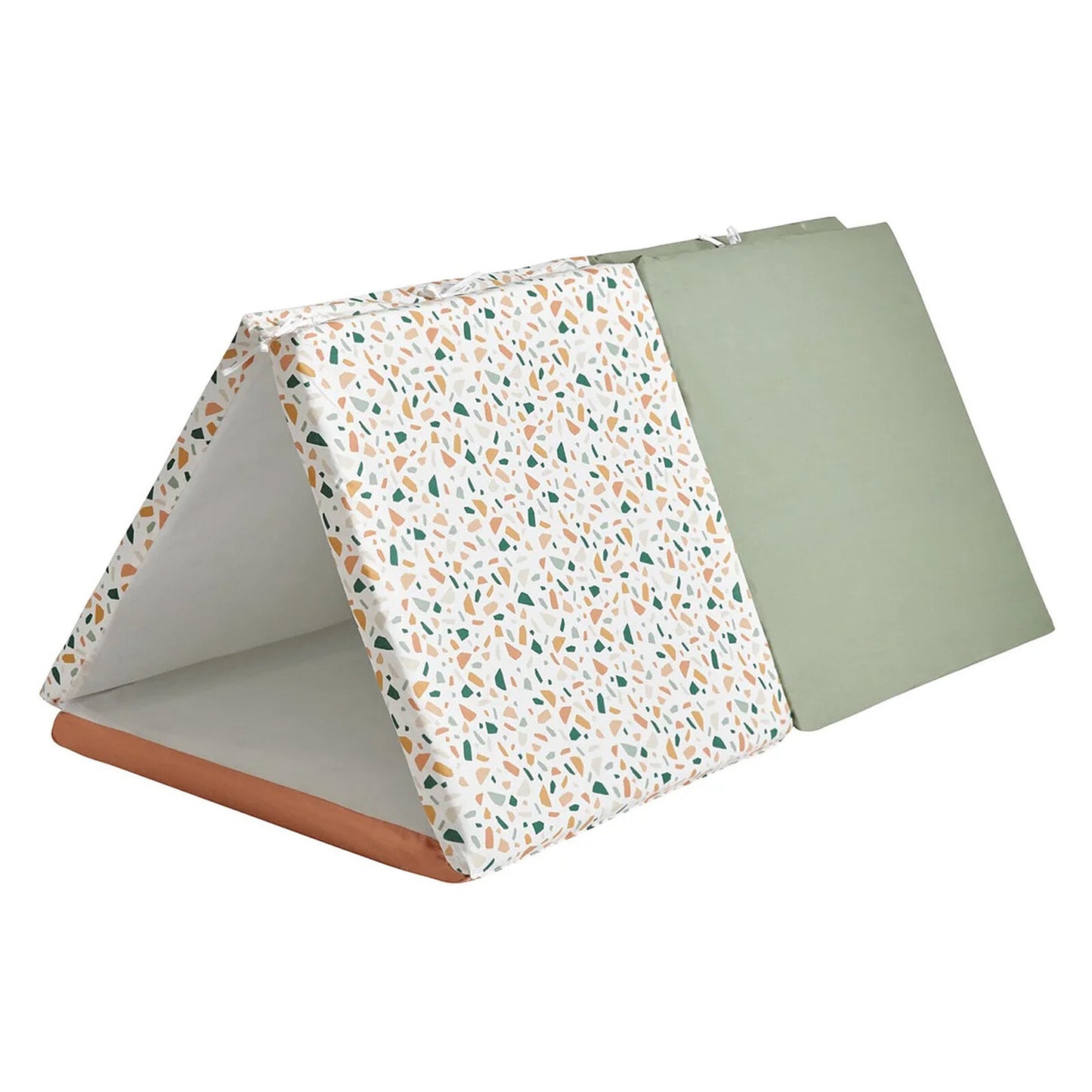 Bébé allongé sur tapis de motricité XL Terrazzo