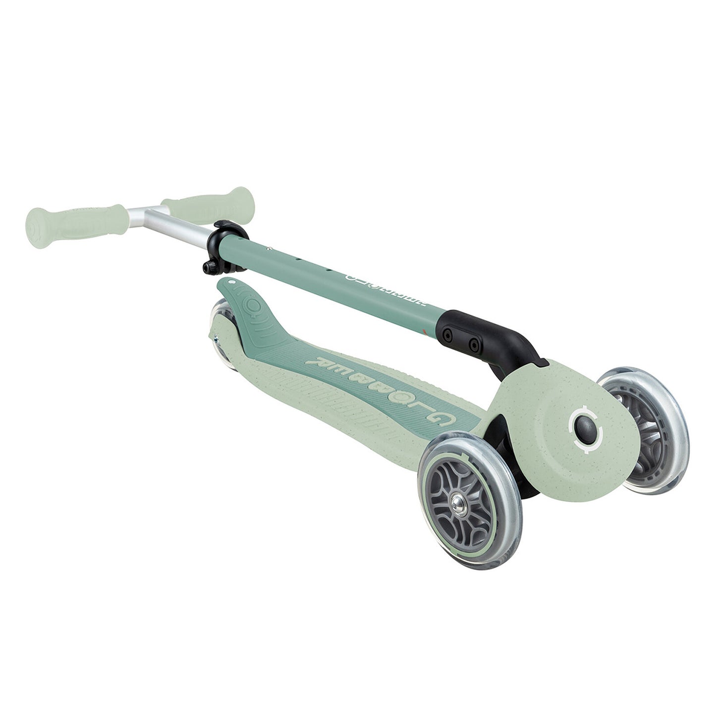 Trottinette évolutive Go Up Active Eco pistache pliée