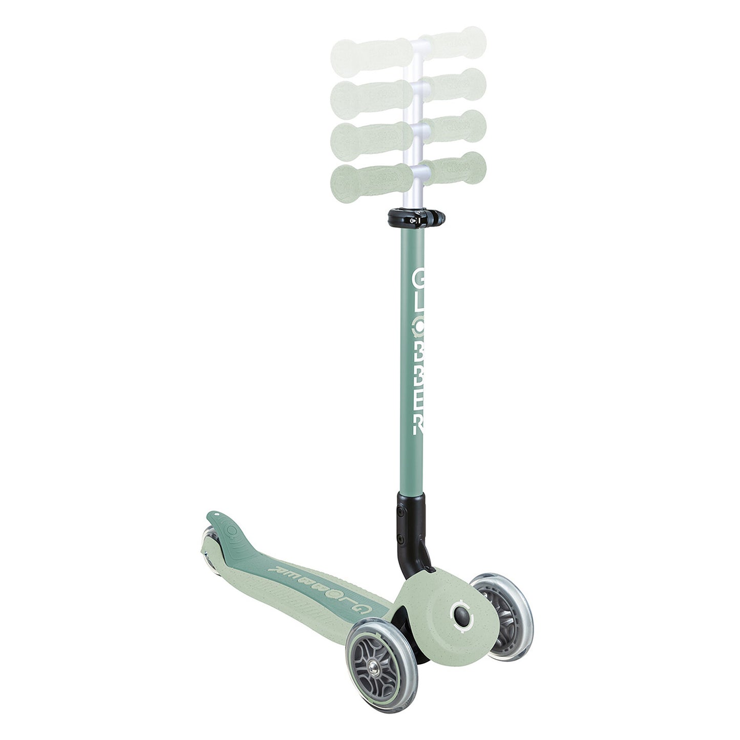 Siège et guidon réglables de la trottinette Go Up