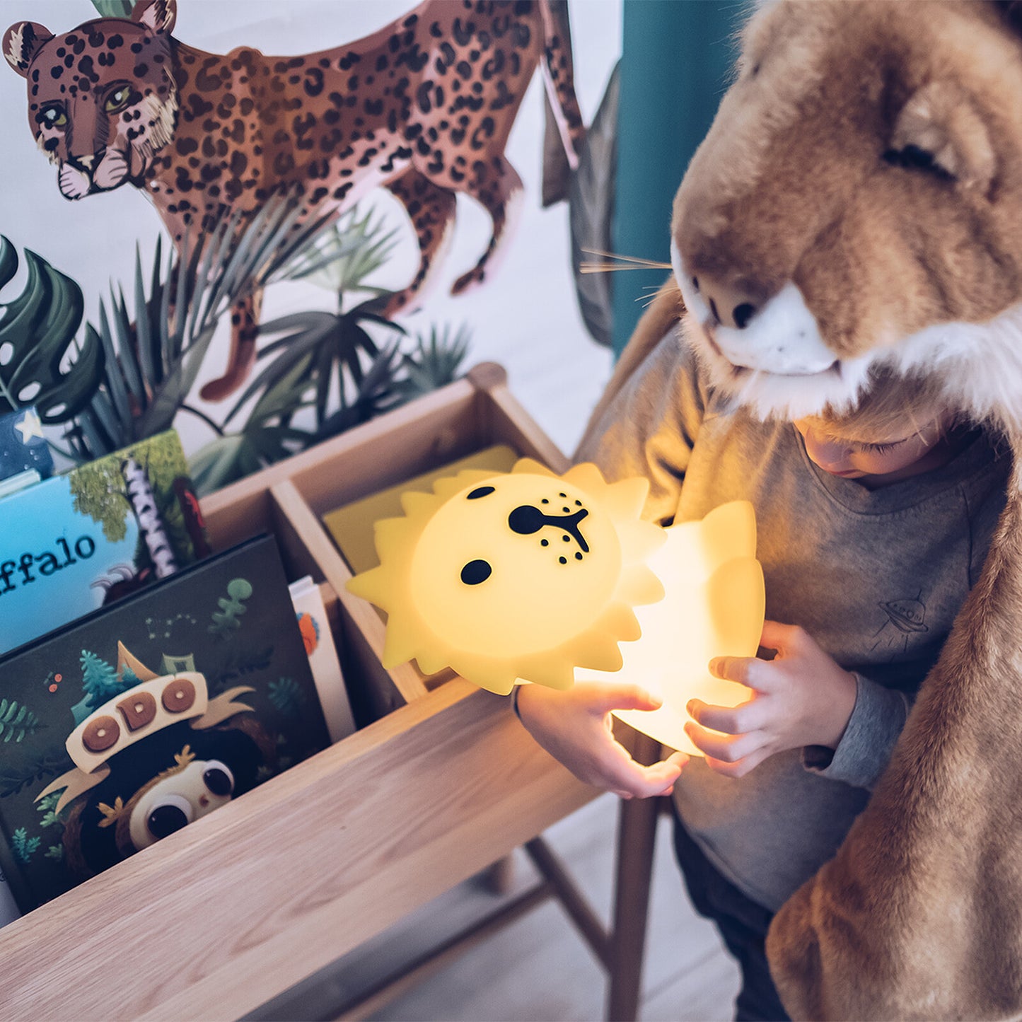 veilleuse design lion mr maria idée cadeau naissance 4