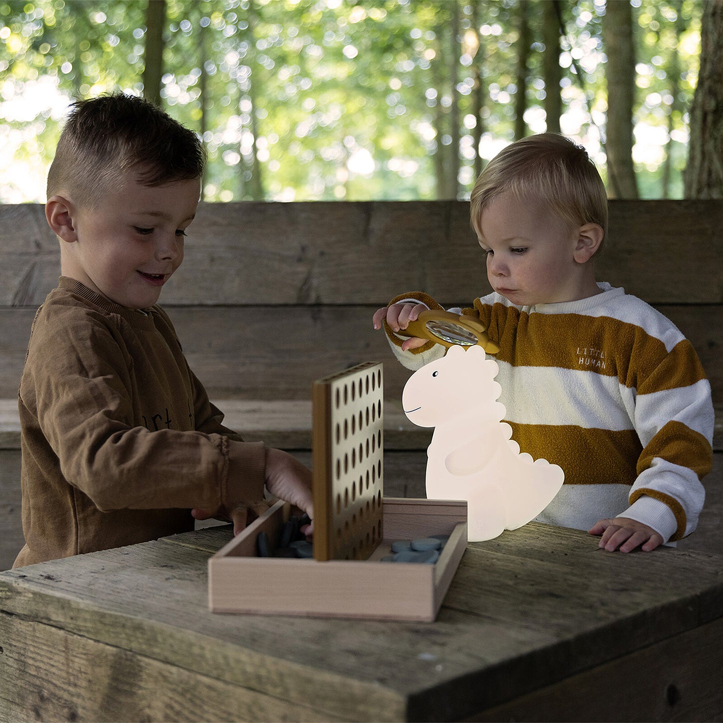 Veilleuse décorative Jéroom sable Atelier Pierre éclairage rassurant nuit
