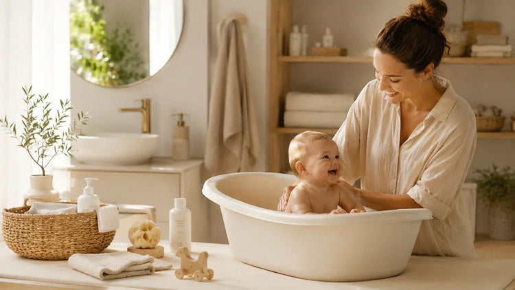 Collection de baignoires pour bébé, ergonomiques et sécurisées pour le bain de votre enfant dès la naissance
