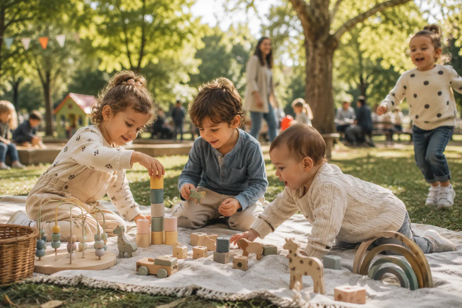 Collection de jouets d'éveil pour bébé, colorés et stimulants, pour apprendre en s'amusant en toute sécurité