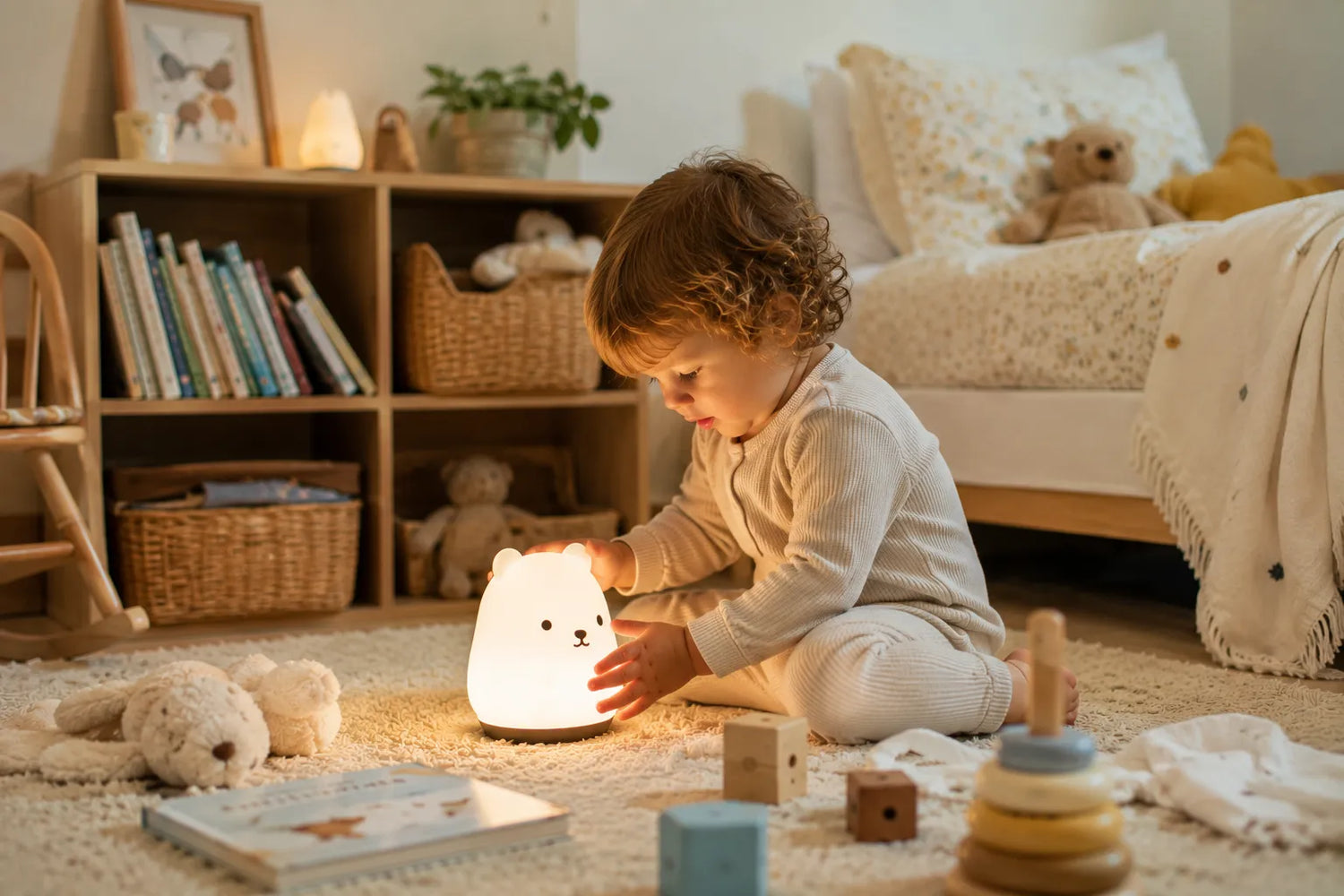 Collection de veilleuses pour bébé, douces et apaisantes, pour accompagner le sommeil de votre enfant en toute sécurité