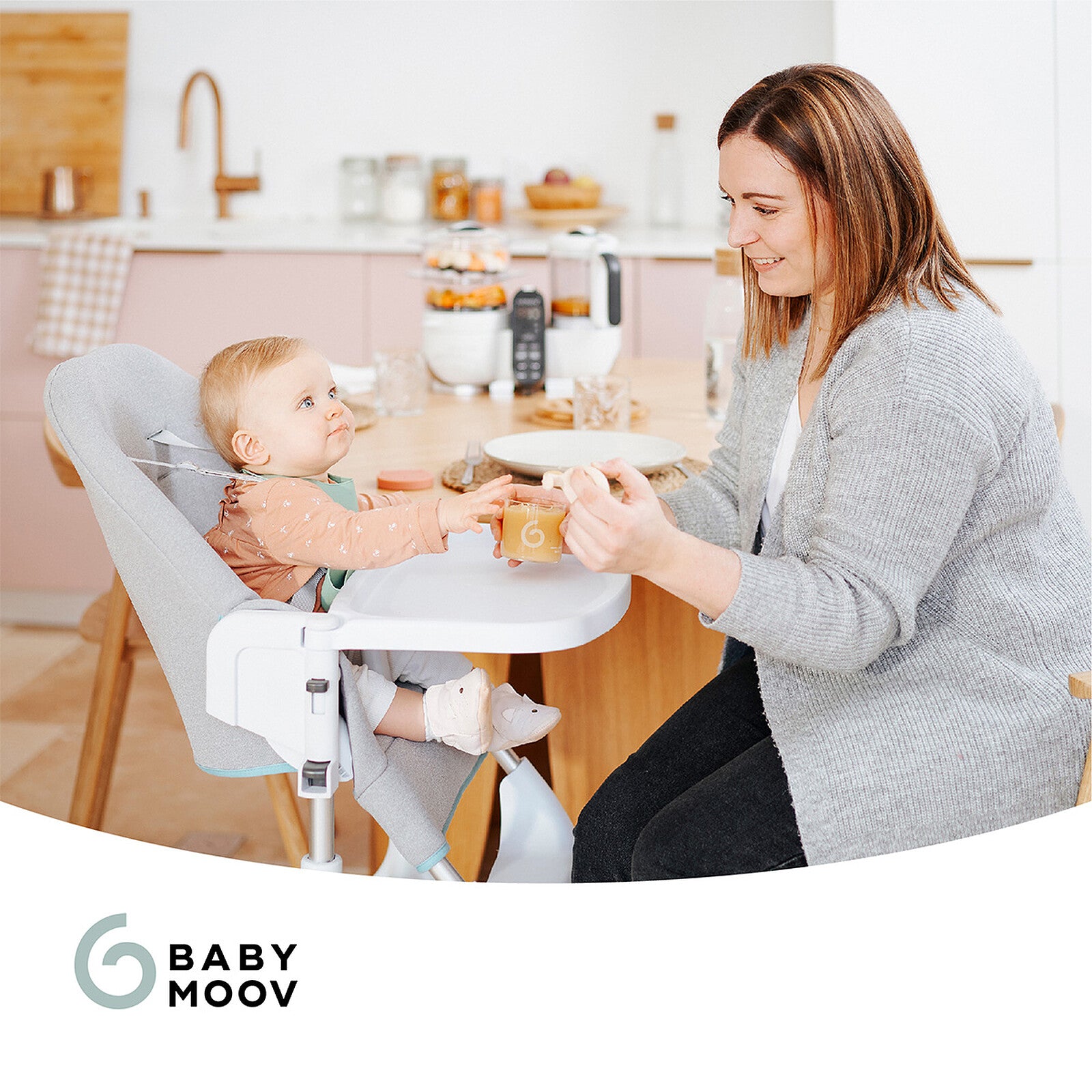 Bols de conservation Babymoov ISY BOWLS avec couvercles hermétiques
