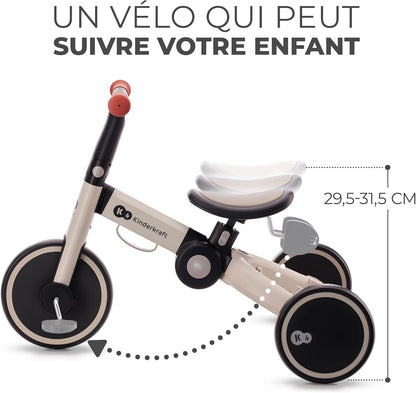 Tricycle évolutif Kinderkraft 4TRIKE