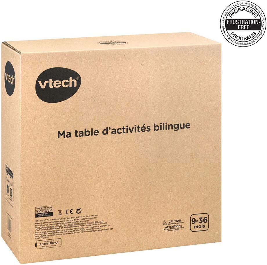 Table d’activités VTech Bilingue
