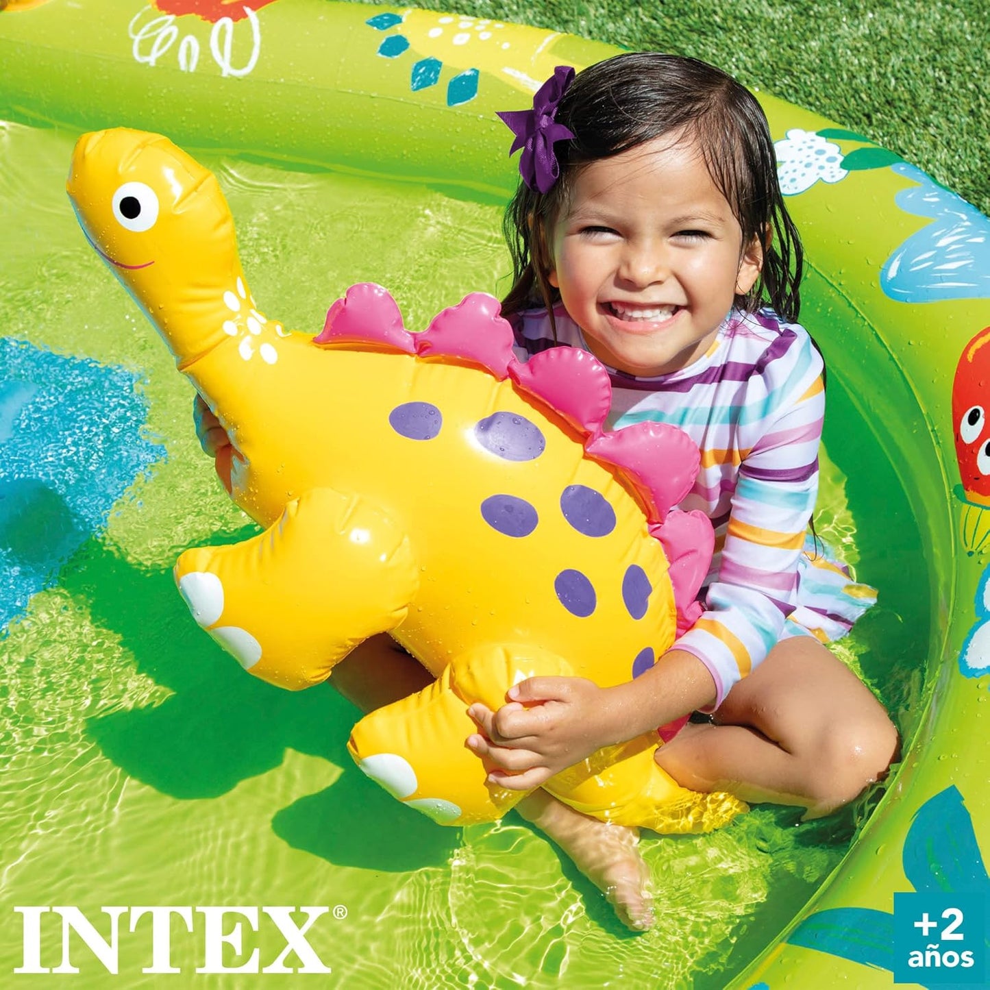 Aire de jeux gonflable Intex Petit Dino