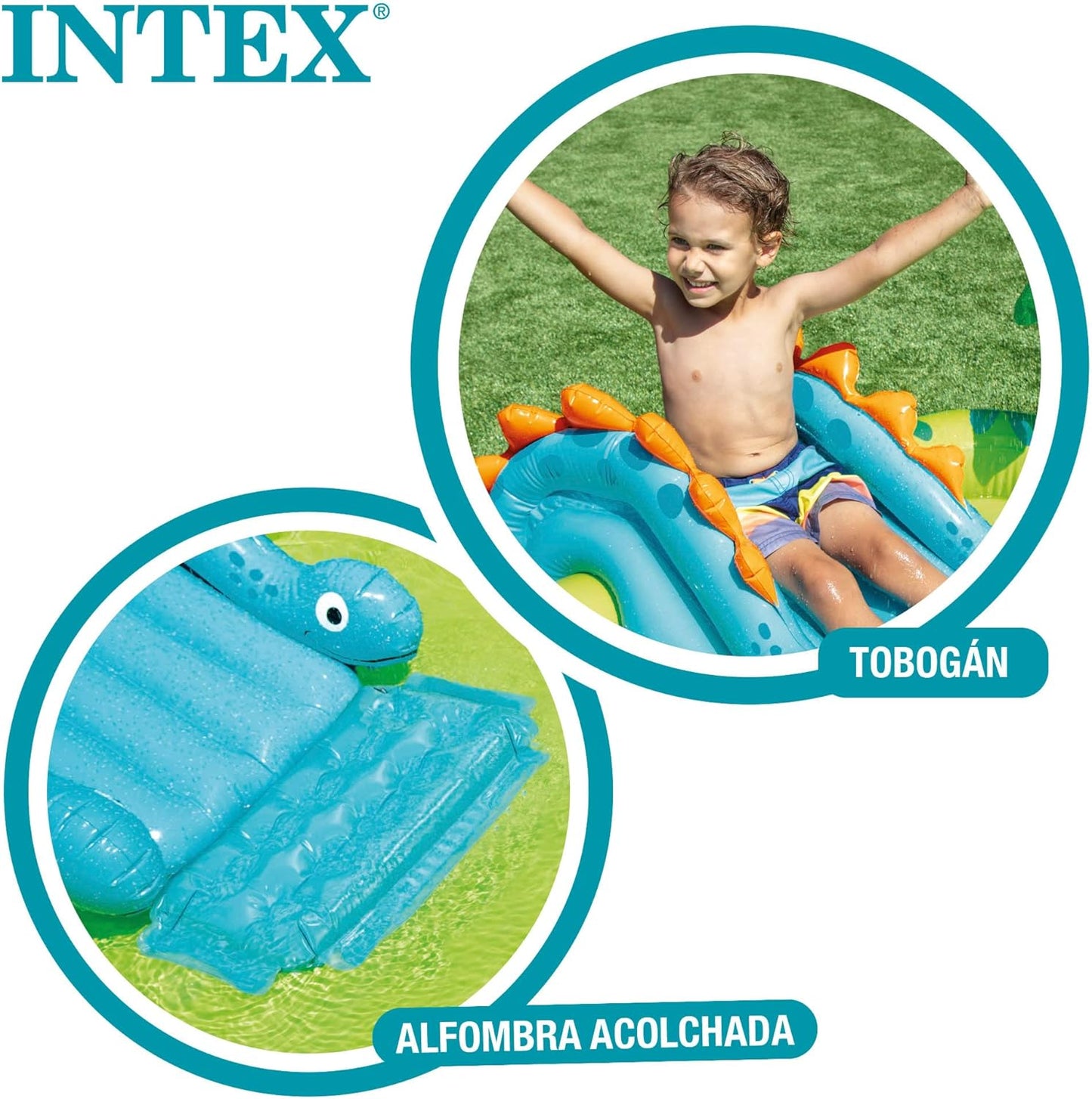 Aire de jeux gonflable Intex Petit Dino