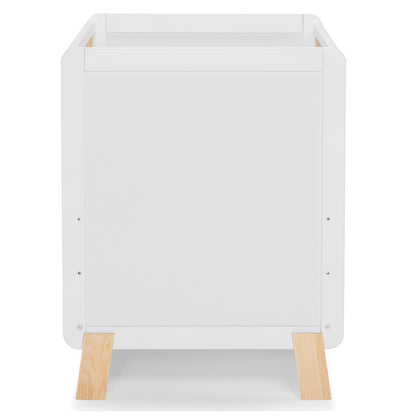 Achat Lit Bébé Evolutif NICO Blanc et Bois - 60 x 120 cm