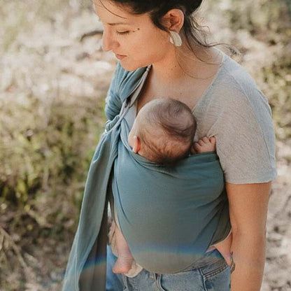 Avis Echarpe Sling Coton Bio - Eucalyptus