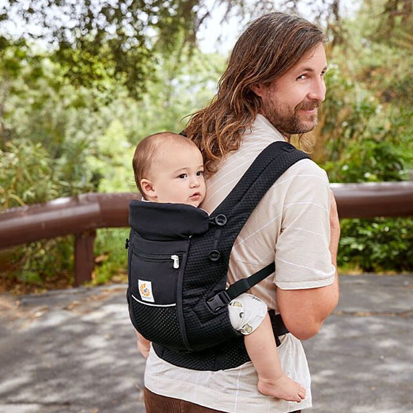 Porte-bébé Adapt SoftFlex Mesh - Noir Onyx Ergobaby