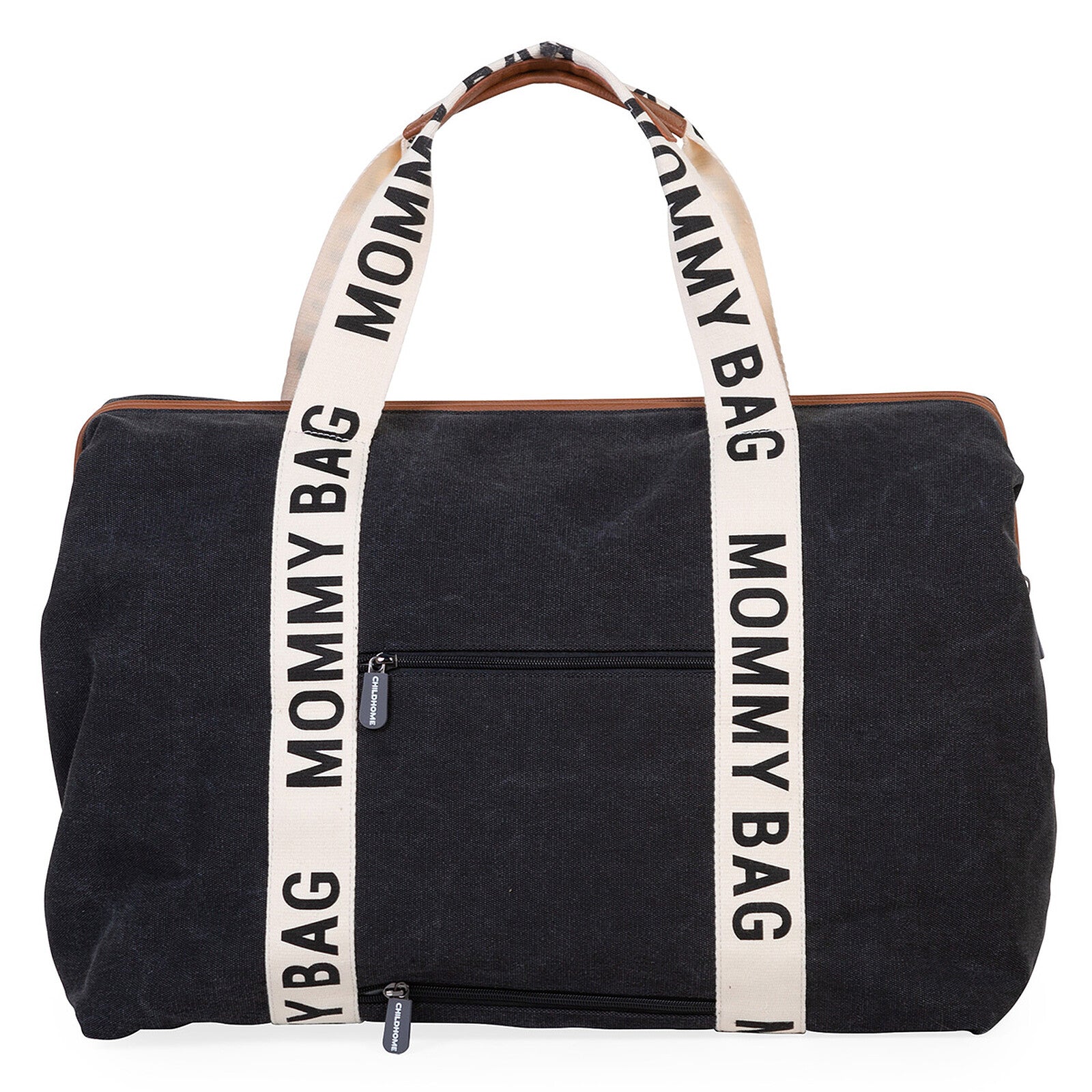 Achat Mommy Bag Large Signature Canvas - Noir
