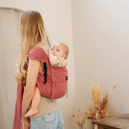 Porte-bébé P'tit Evo - Acajou Neobulle
