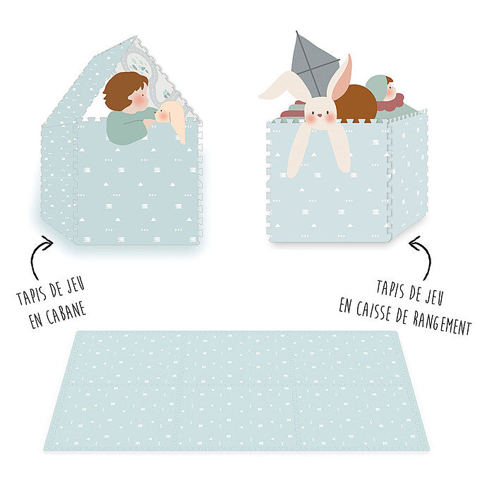 Achat Tapis de Jeux Réversible TILOO - Roadmap & Icons