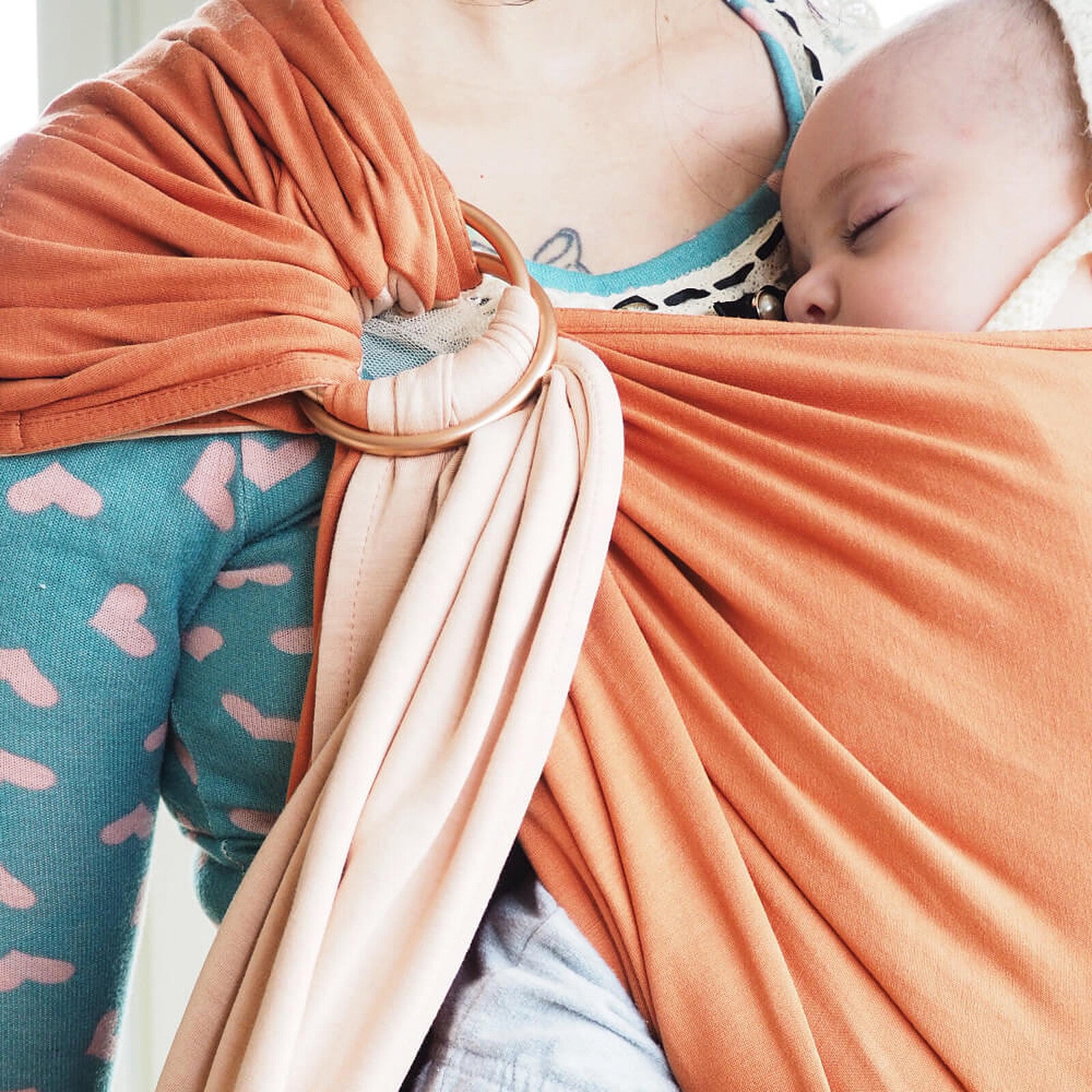 La Petite Echarpe sans Noeud - Nude et Caramel Love Radius