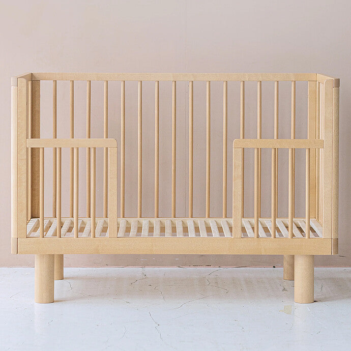Lit Bébé Evolutif Nox Bois Naturel - 60 x 120 cm Karl & Fric