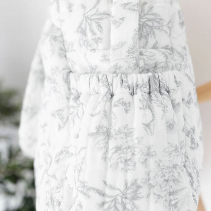 Achat Sac à Langer - Toile de Jouy Gris