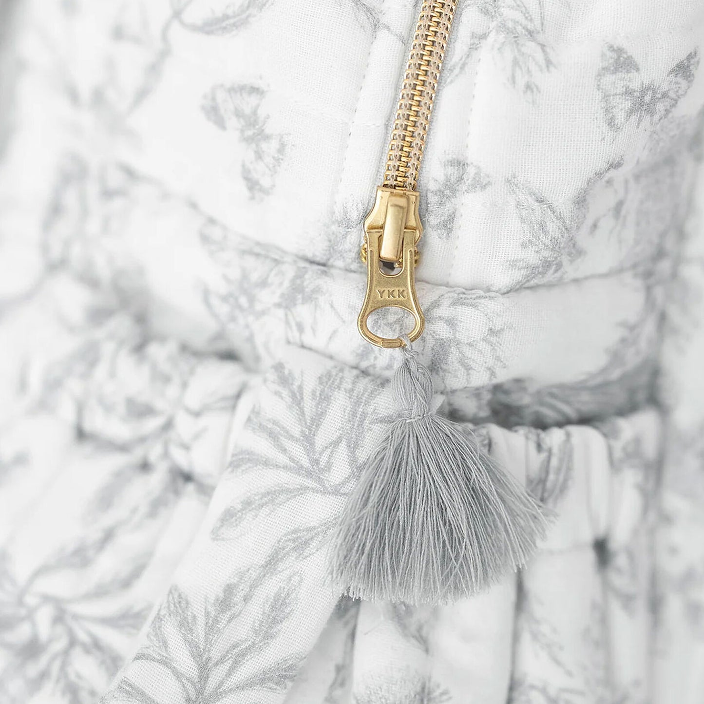Sac à Langer - Toile de Jouy Gris pas cher