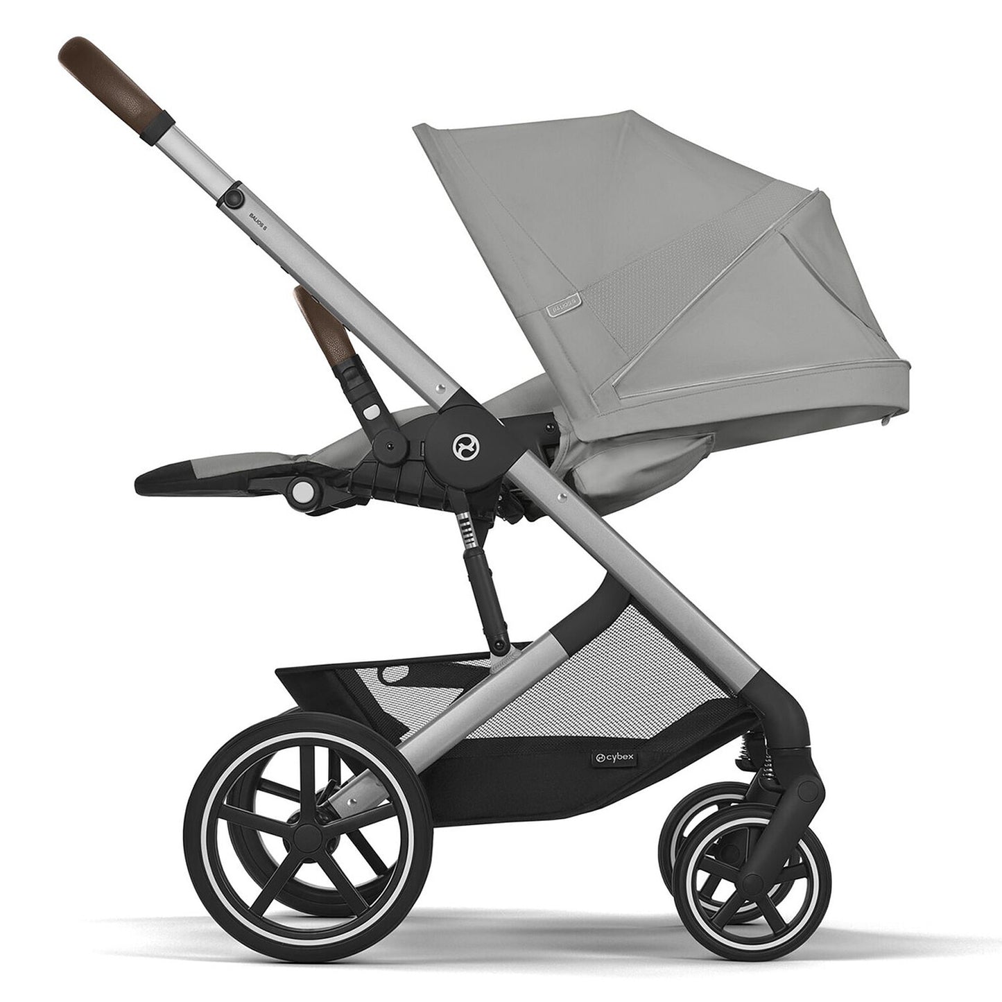 Poussette Citadine Balios S Lux Cadre Argent - Stone Grey Cybex