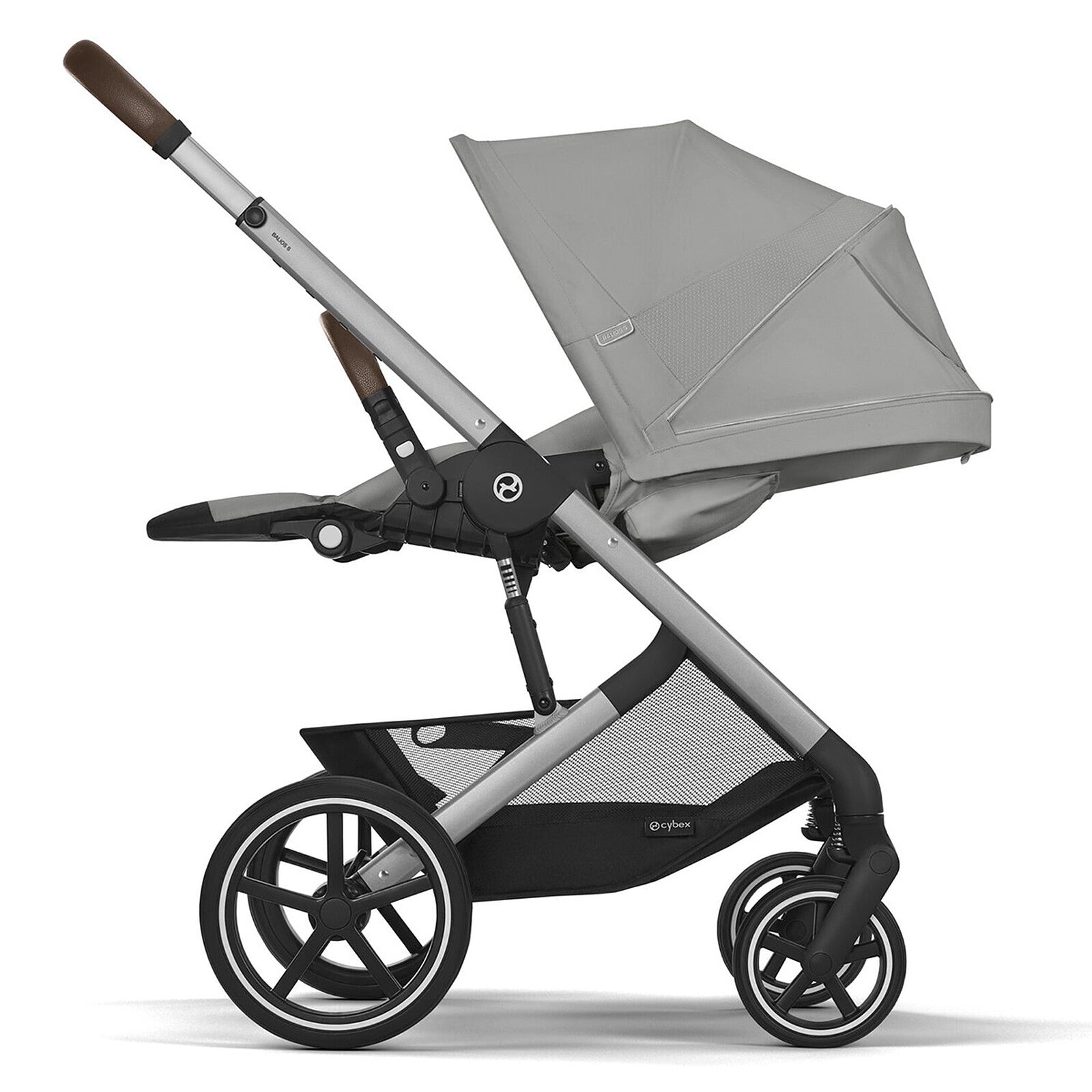 Poussette Citadine Balios S Lux Cadre Argent - Stone Grey Cybex