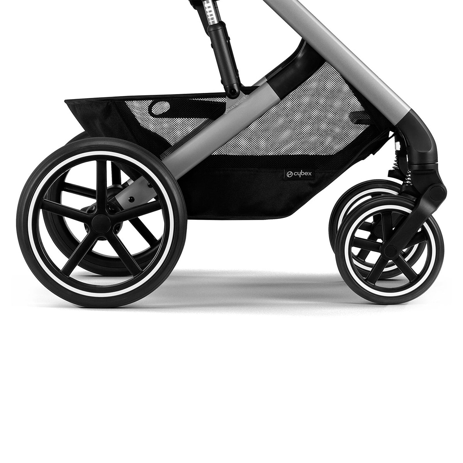Poussette Citadine Balios S Lux Cadre Argent - Stone Grey pas cher