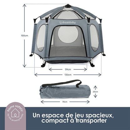Avis Parc d'Extérieur Pop-up - Bleu