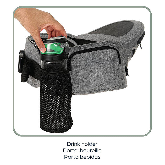 Achat Porte-bébé Latéral Up & Go - Gris