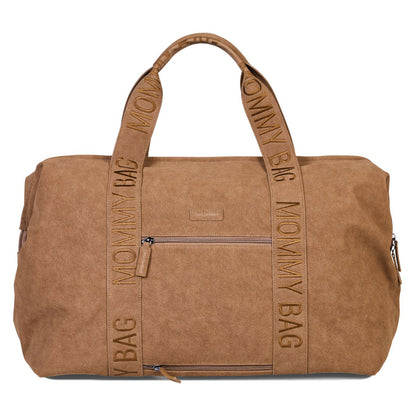 Mommy Bag Large Prestige Signature - Noisette pas cher