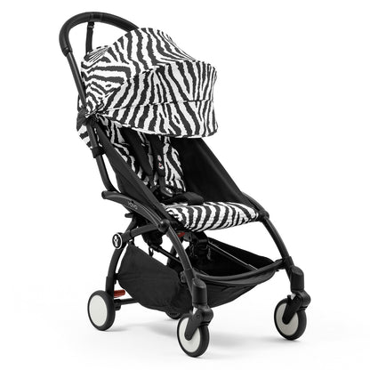 Poussette YOYO³ 6+ Chassis Noir - Zebra Stokke
