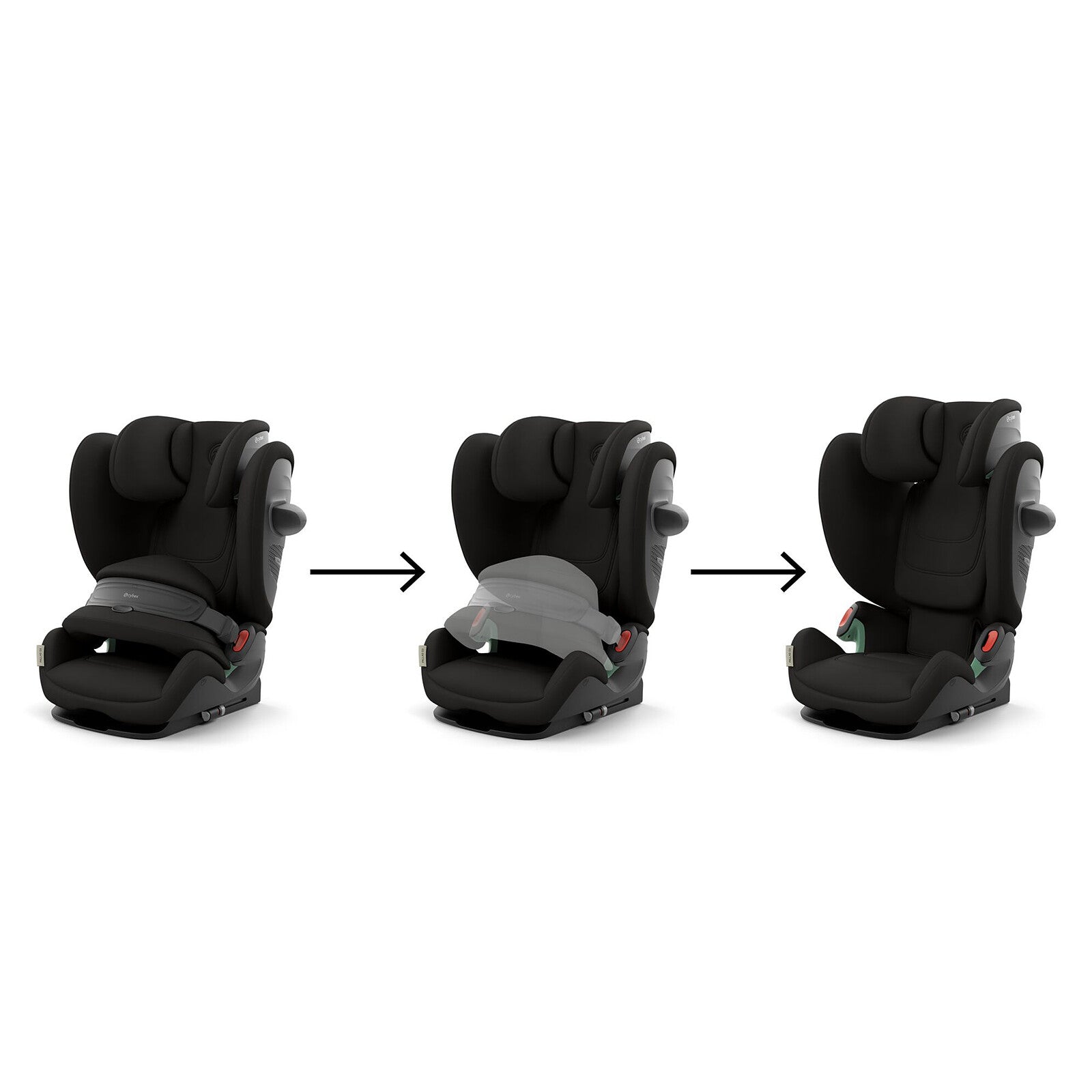 Siège Auto Pallas G3 i-Size Groupe 1/2/3 - Magic Black Cybex